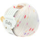 Lana Grossa COOL WOOL Baby 25g | 352-blanc/framboise/pourpre/violet