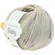 Lana Grossa COOL WOOL Baby 25g | 355-grège/pourpre