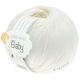 Lana Grossa COOL WOOL Baby Uni/Print 50g | 207-blanc