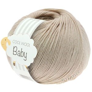 Lana Grossa COOL WOOL Baby Uni/Print 50g | 212-beige