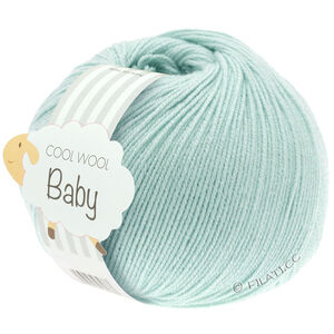 Lana Grossa COOL WOOL Baby Uni/Print 50g | 257-turquoise clair