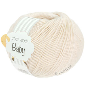 Lana Grossa COOL WOOL Baby Uni/Print 50g | 323-coquille