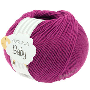 Lana Grossa COOL WOOL Baby Uni/Print 50g | 340-fuchsia