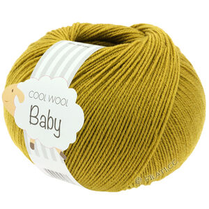 Lana Grossa COOL WOOL Baby Uni/Print 50g | 346-jaune moutarde