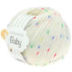 Lana Grossa COOL WOOL Baby Uni/Print 50g | 351-blanc/rouge/bleu/vert/jaune