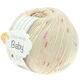 Lana Grossa COOL WOOL Baby Uni/Print 50g | 353-écru/lilas/rose/brun foncé