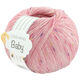 Lana Grossa COOL WOOL Baby Uni/Print 50g | 366-rose/rose pâle/rose vif/pourpre