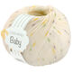 Lana Grossa COOL WOOL Baby Uni/Print 50g | 368-blanc/jaune citrus/gris clair/vert clair