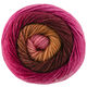 Lana Grossa COOL WOOL Big Color | 4049-nougat/brun chocolat/violet rouge/cyclamen/fuchsia/rose vif/chameau