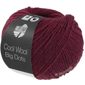 Lana Grossa COOL WOOL Big Dots | 104-bourgogne