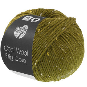 Lana Grossa COOL WOOL Big Dots | 107-vert olive