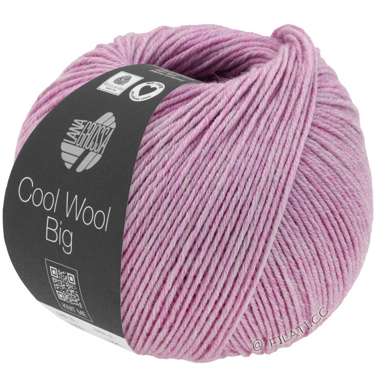 Lana Grossa COOL WOOL Big Mélange (We Care) | 1602-lilas chiné