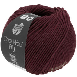 Lana Grossa COOL WOOL Big Mélange (We Care) | 1606-rouge noir chiné