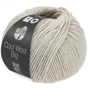 Lana Grossa COOL WOOL Big Mélange (We Care) | 1691-grège chiné