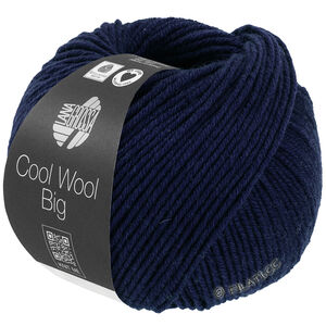 Lana Grossa COOL WOOL Big Mélange (We Care) | 1694-bleu nuit chiné