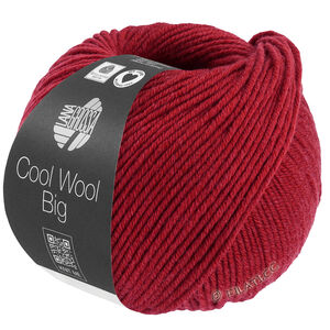 Lana Grossa COOL WOOL Big Mélange (We Care) | 1701-rouge cerise chiné