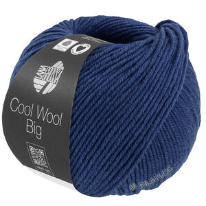 Lana Grossa COOL WOOL Big Mélange (We Care) | 1704-bleu foncé chiné
