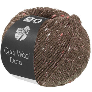 Lana Grossa COOL WOOL Dots | 11-brun gris