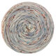 Lana Grossa COOL WOOL  Hand-dyed | 06-bleu glace/gris/blanc/rose vif/gris foncé