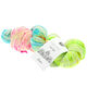 Lana Grossa COOL WOOL Hand-dyed | 103-écru/jaune néon/rose vif/turquoise/olive