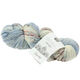 Lana Grossa COOL WOOL Hand-dyed | 107-bleu glace/gris/blanc/rose vif/gris foncé