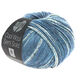 Lana Grossa COOL WOOL Semi Solid | 6509-marine/violet gris chiné