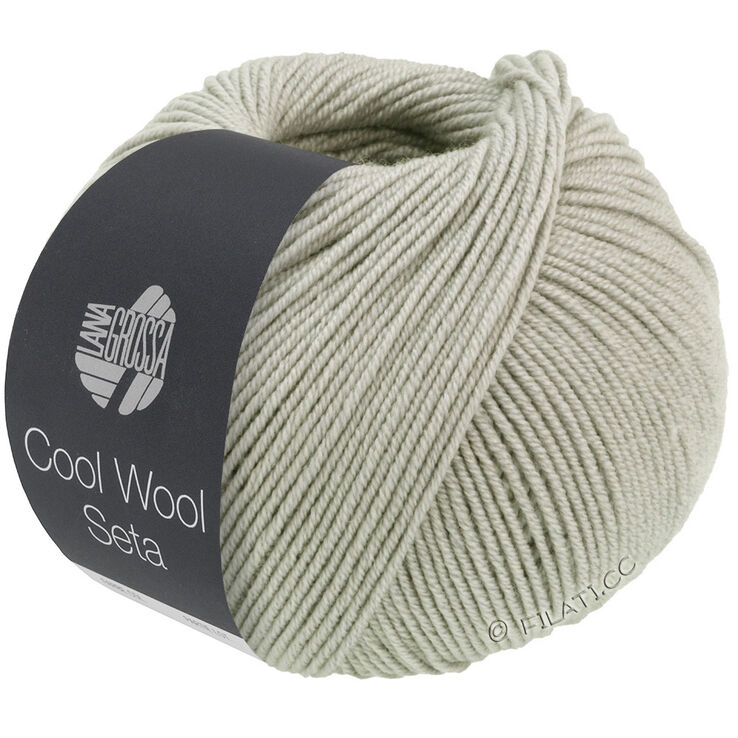 Lana Grossa COOL WOOL Seta | 05-gris soie