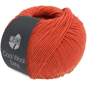 Lana Grossa COOL WOOL Seta | 08-rouge rouille