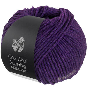 Lana Grossa COOL WOOL Superbig Mélange | 204-violet chiné