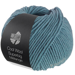 Lana Grossa COOL WOOL Superbig Mélange | 227-bleu pigeon chiné