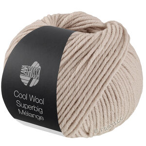 Lana Grossa COOL WOOL Superbig Mélange | 232-beige gris chiné