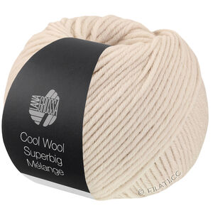 Lana Grossa COOL WOOL Superbig Mélange | 233-grège chiné