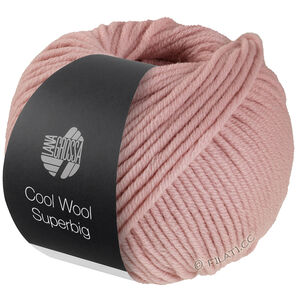 Lana Grossa COOL WOOL Superbig | 02-vieux rose