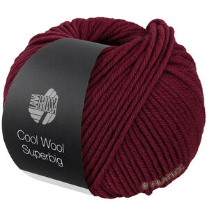Lana Grossa COOL WOOL Superbig | 06-rouge vin