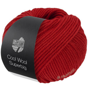 Lana Grossa COOL WOOL Superbig | 09-rouge