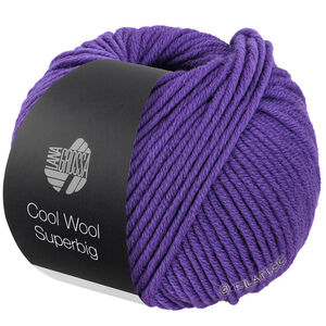 Lana Grossa COOL WOOL Superbig | 14-pourpre
