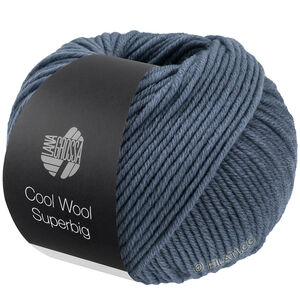Lana Grossa COOL WOOL Superbig | 18-bleu acier
