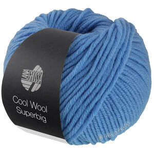 Lana Grossa COOL WOOL Superbig | 20-bleu ciel