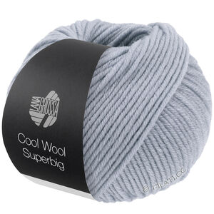 Lana Grossa COOL WOOL Superbig | 21-bleu tendre