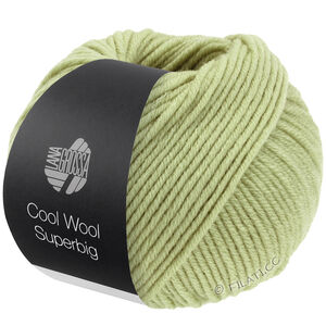 Lana Grossa COOL WOOL Superbig | 27-vert pâle