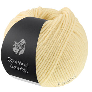 Lana Grossa COOL WOOL Superbig | 49-jaune pâle