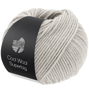Lana Grossa COOL WOOL Superbig | 51-gris argent