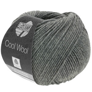 Lana Grossa COOL WOOL | 0412-gris foncé chiné