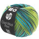 Lana Grossa COOL WOOL Print | 784-vert jaune/turquoise/gris vert/pétrole