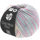 Lana Grossa COOL WOOL Print | 792-gris clair/menthe/lilas/rose pâle