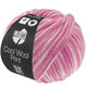 Lana Grossa COOL WOOL Print | 842-rose/fuchsia/écru