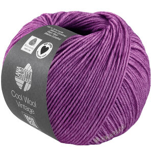 Lana Grossa COOL WOOL Vintage | 7396-violet rouge