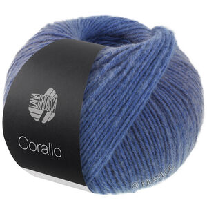 Lana Grossa CORALLO 100g | 06-bleu acier/bleu gris/bleu