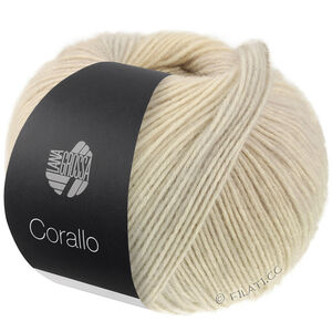 Lana Grossa CORALLO 100g | 10-beige/grège/écru