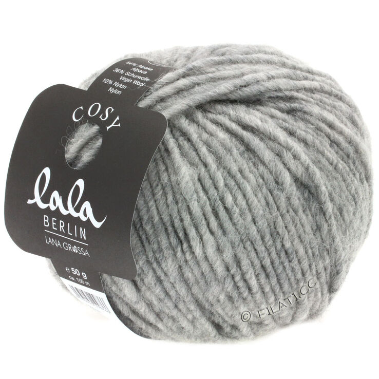 Lana Grossa COSY (lala BERLIN) | 02-gris foncé